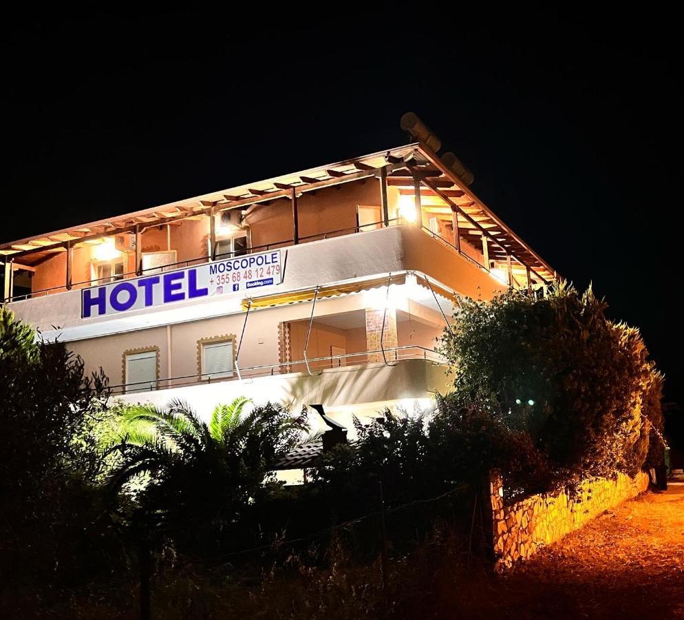 Hotel Moscopole Ksamil Esterno foto